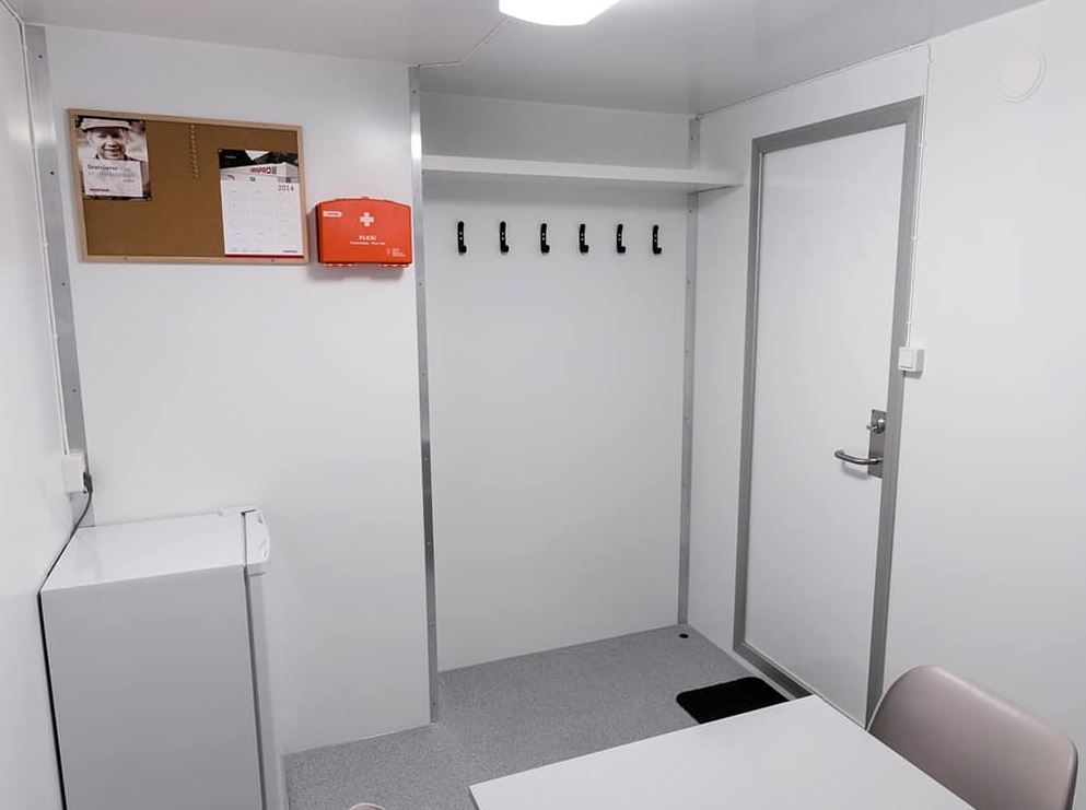 Letthus 6 pers spiserom toalett verktøyrom 3 dør